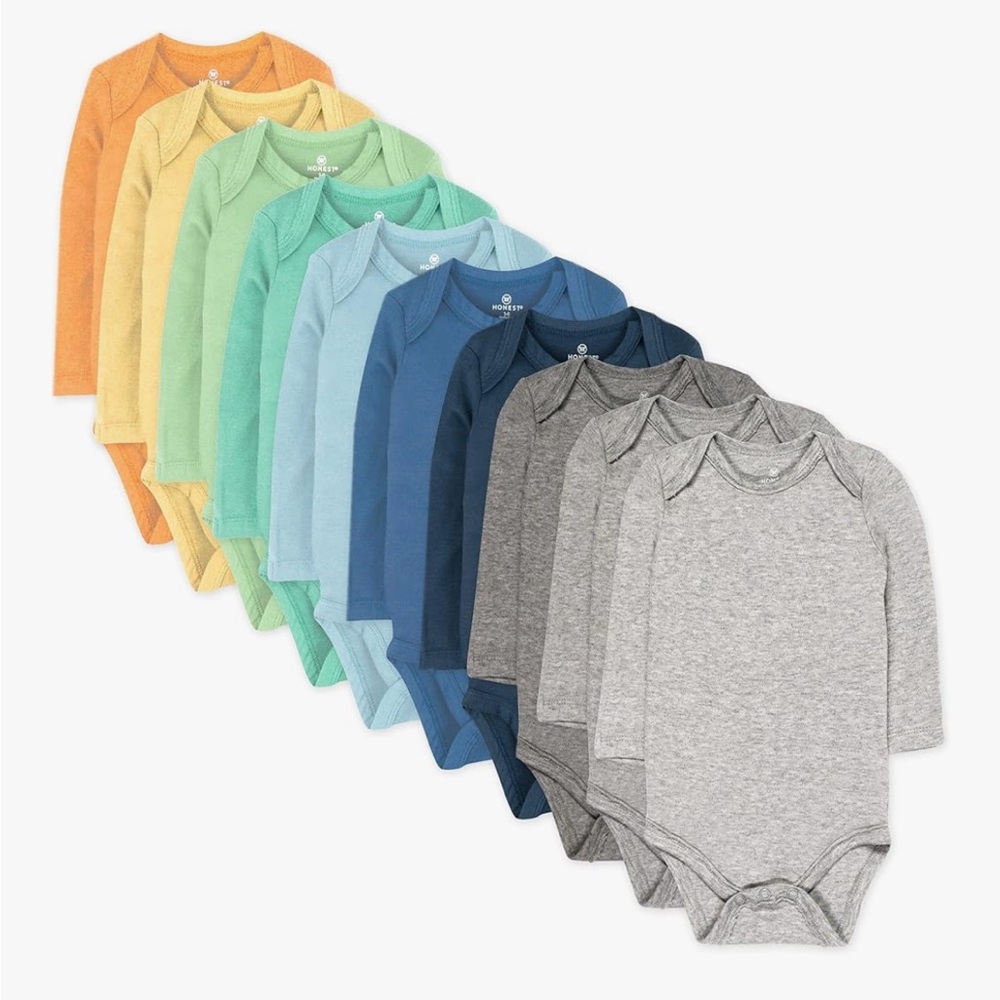 HonestBaby Long Sleeve Bodysuits